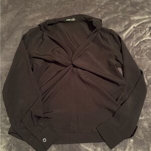 SHEIN Elegant Black Top